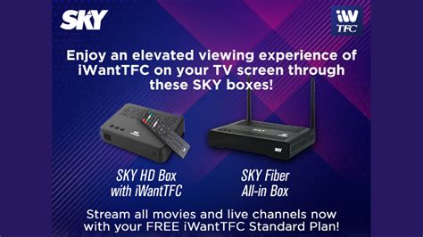 SKY postpaid subscribers get free iWantTFC standard plan.